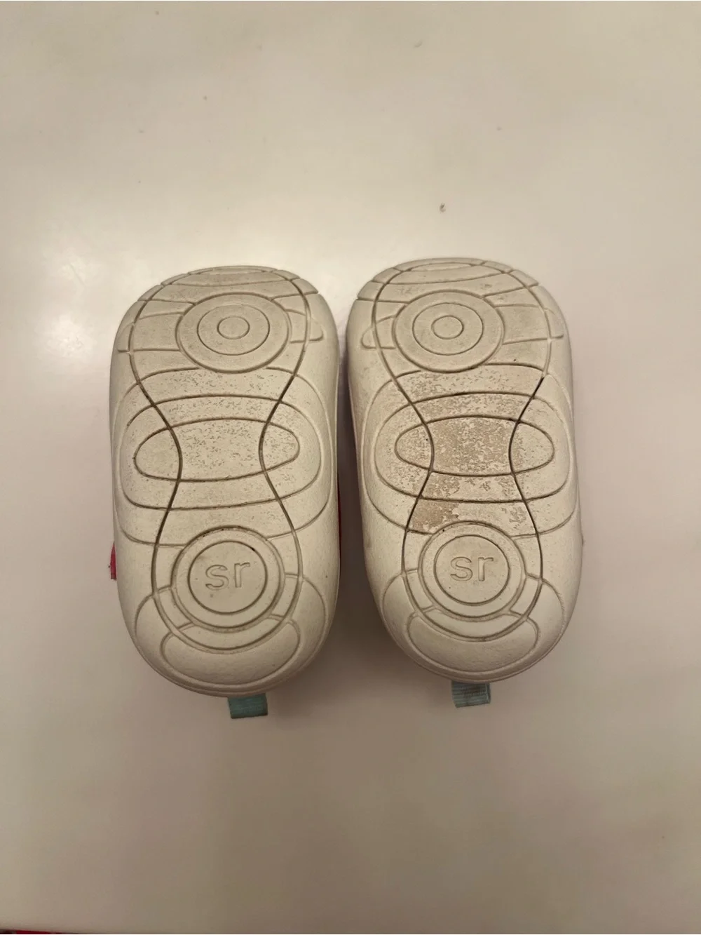 Stride Rite Dwayne Toddler Walker Pink & Aqua Shoes Sneakers Size 4